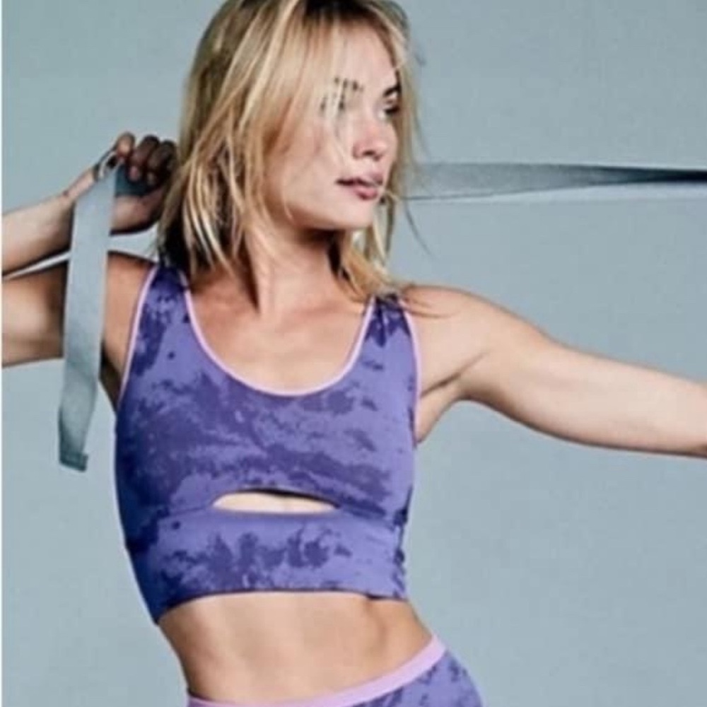 NWOT free people movement think twice sports bra